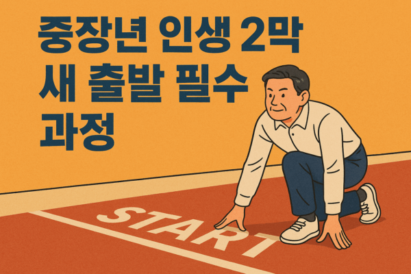 인생 2막, 다시 설계하다 – 중장년 진로 전환 생애설계 과정